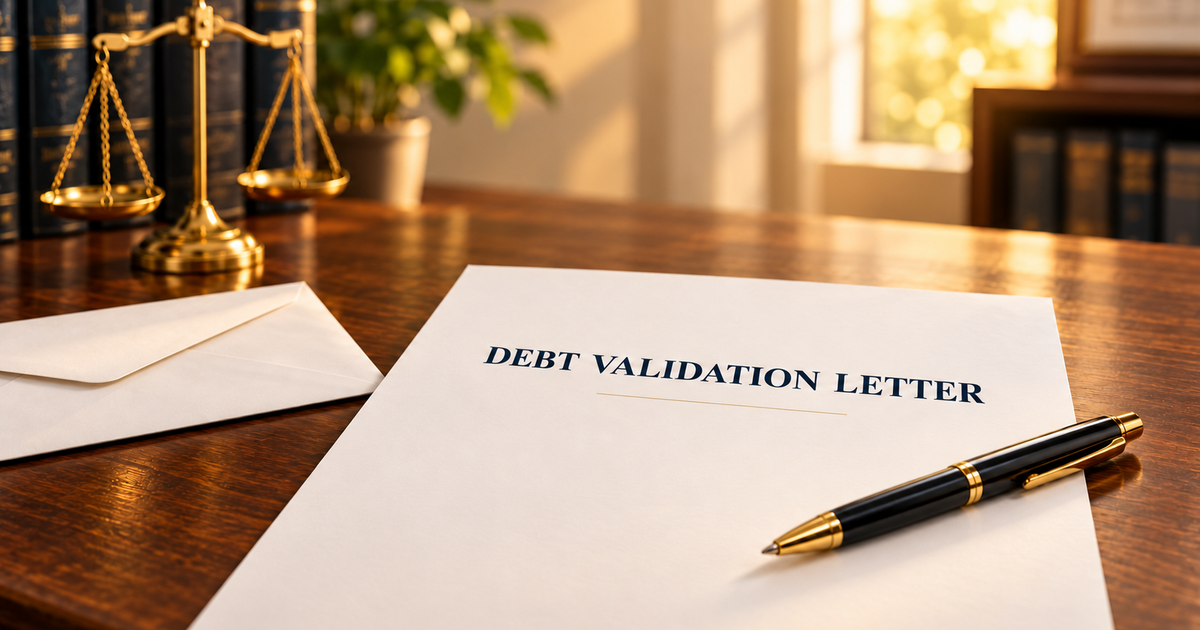 Notice Writing Practice How to Write a Debt Validation Letter: Sample and Step-by-Step Guide ...