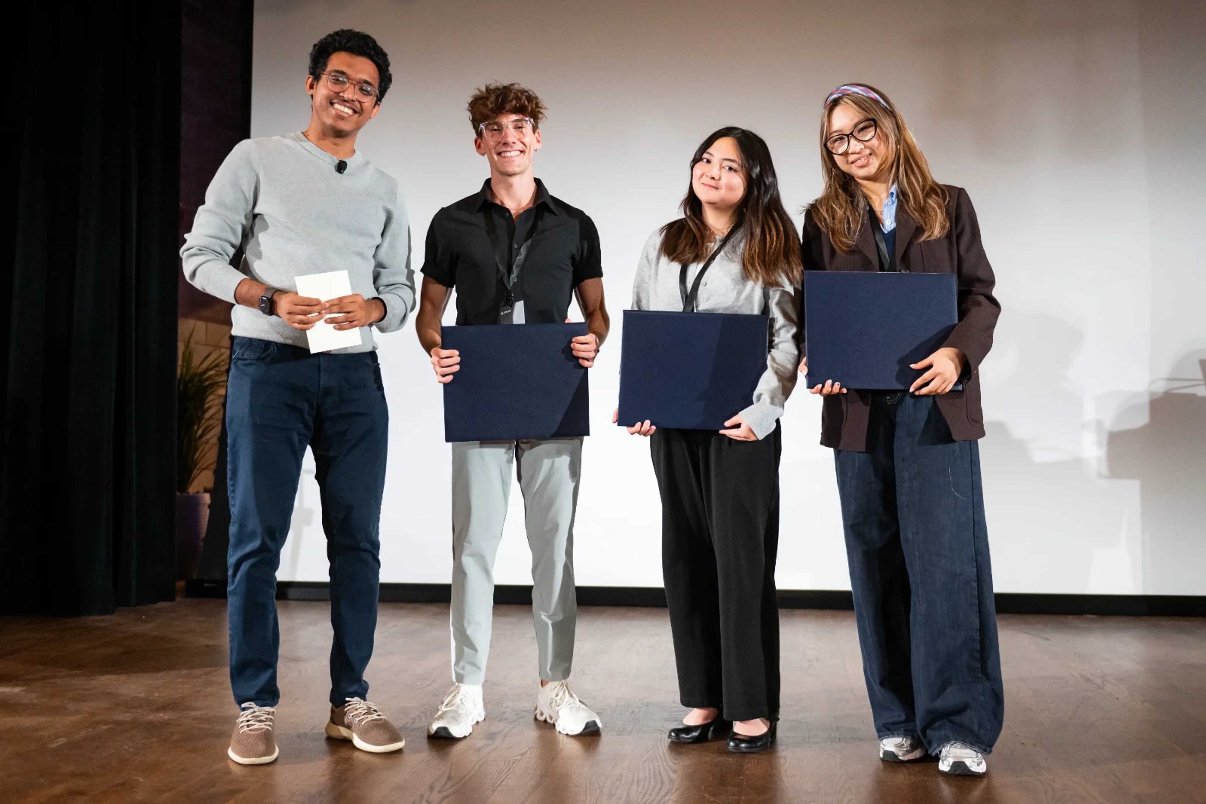 Finalists on stage at Stellic Summit