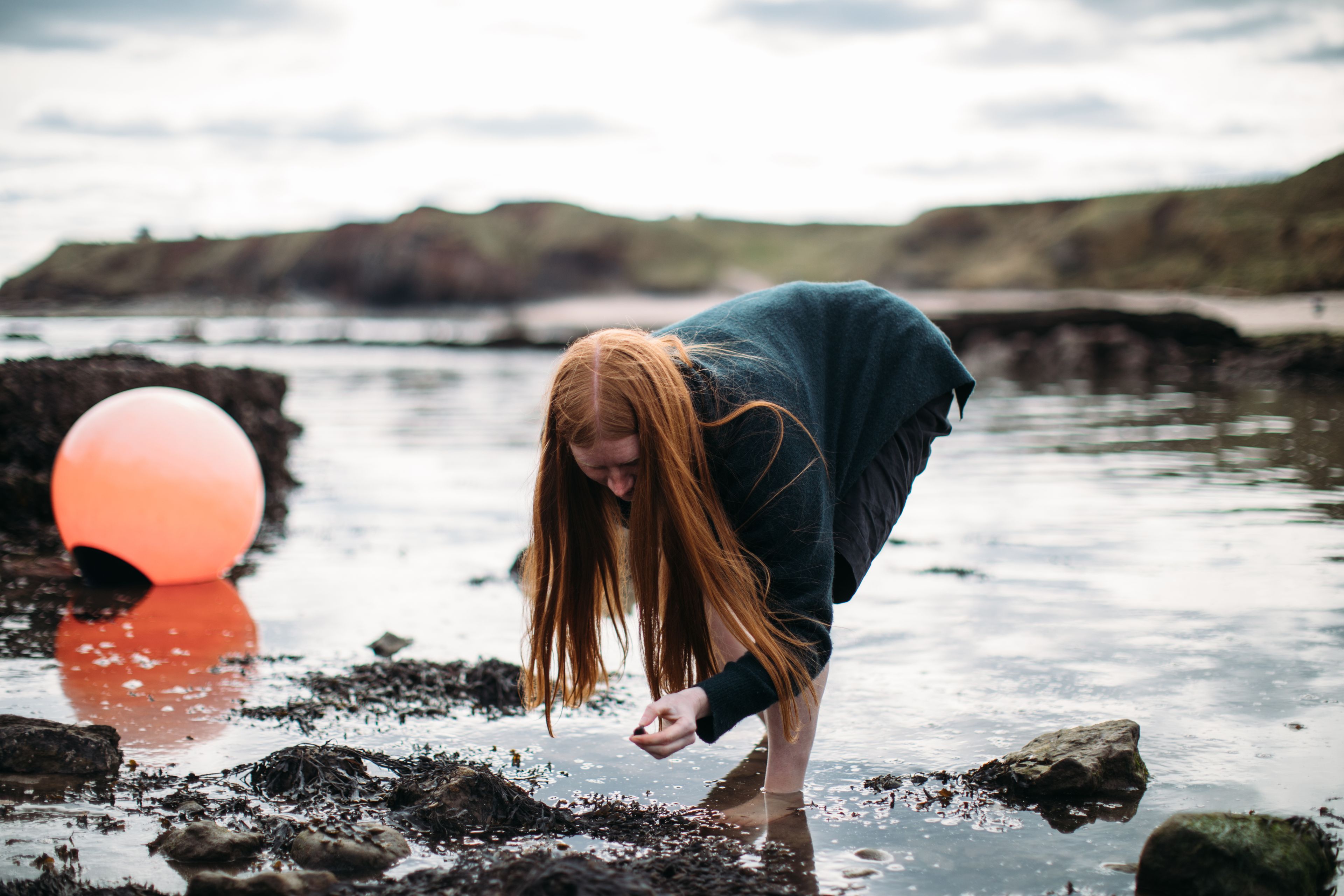 Chloë Smith, filming for This Endless Sea. Photo: Jassy Earl