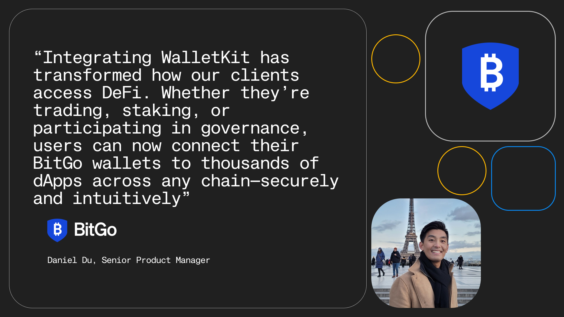 WalletConnect enables institutional access to DeFi, staking, and  governance, securely and at scale — WalletConnect