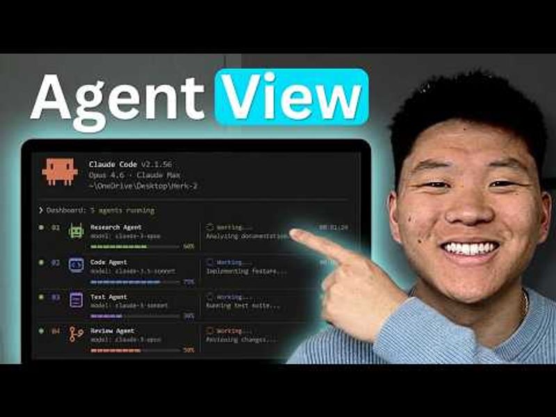 คู่มือใช้ Claude Code Agent View บริหารหลายงานในหน้าจอเดียว