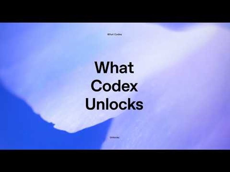 AI Agent อย่าง Codex ช่วยทีมเล็กส่งมอบงานระดับใหญ่ได้เร็วขึ้น