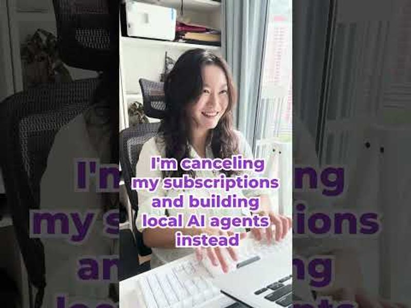 หยุดจ่ายรายเดือน: สร้าง Local AI Agents ใช้กับงานจริง
