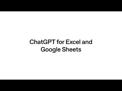วิธีใช้ ChatGPT ใน Excel & Google Sheets เพื่อวิเคราะห์และตัดสินใจเร็วขึ้น