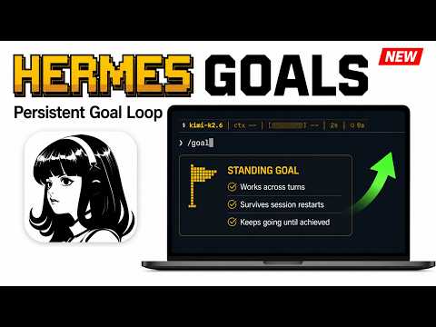 Hermes AI Agent Goals: ตั้งเป้าหมายให้ทำงานต่อเนื่องได้จริง