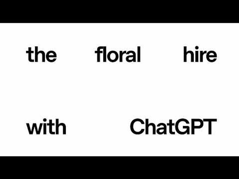 ChatGPT ช่วยเจ้าของธุรกิจเล็กคิดเป็นระบบ: จากเคส The Floral Hire