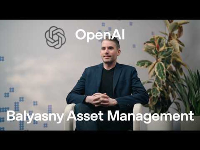 เปลี่ยนงานด้วย AI ในองค์กร: บทเรียนจาก Balyasny Asset Management