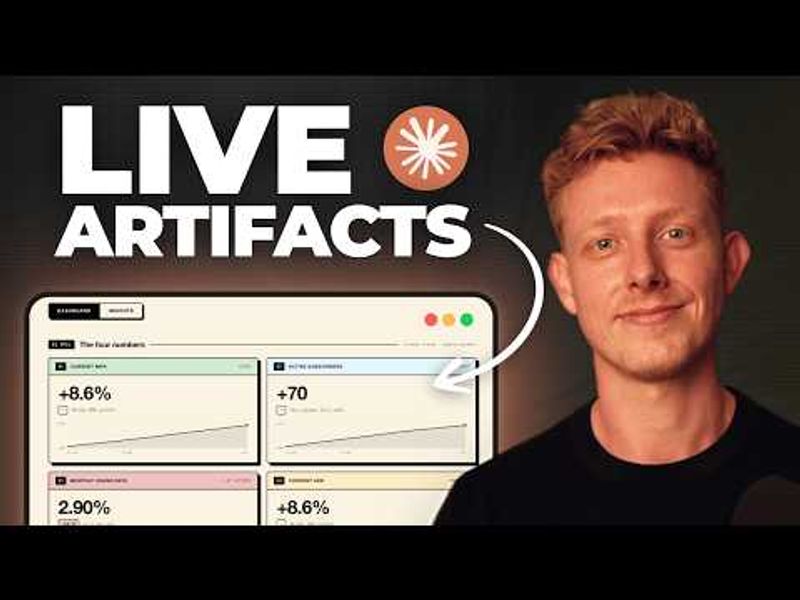 Live Artifacts ของ Claude: รวมข้อมูลหลายระบบให้ AI สรุปให้ทันที