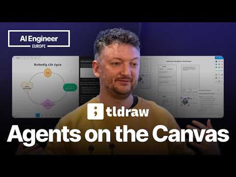 ยกระดับงานด้วย AI Agents บน Canvas: tldraw และวงจรการลงมือทำ