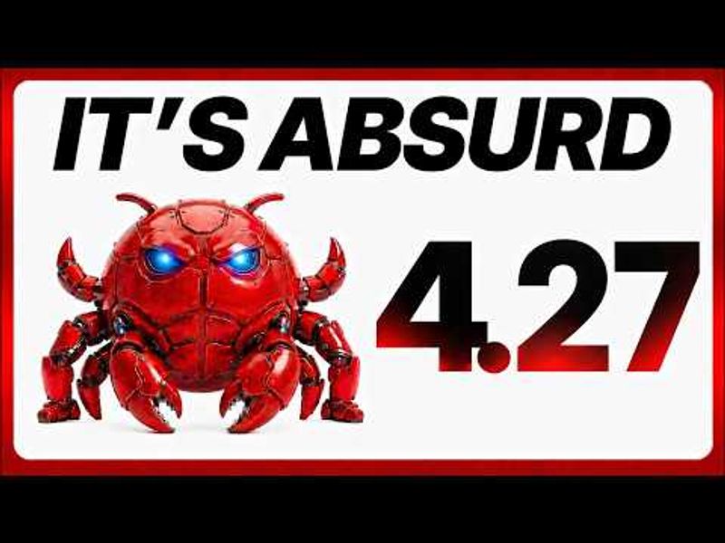 OpenClaw 4.27 อัปเดตเอเจนต์ให้เสถียร ใช้จริงลดต้นทุน