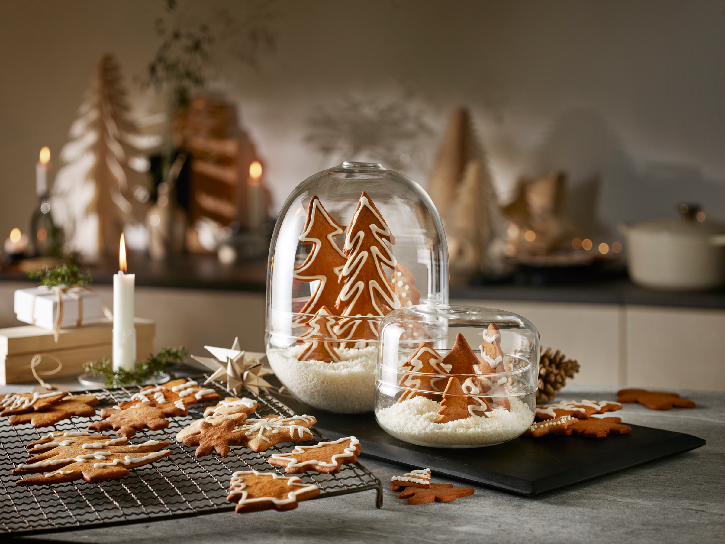 Bildet inneholder pepperkaker.