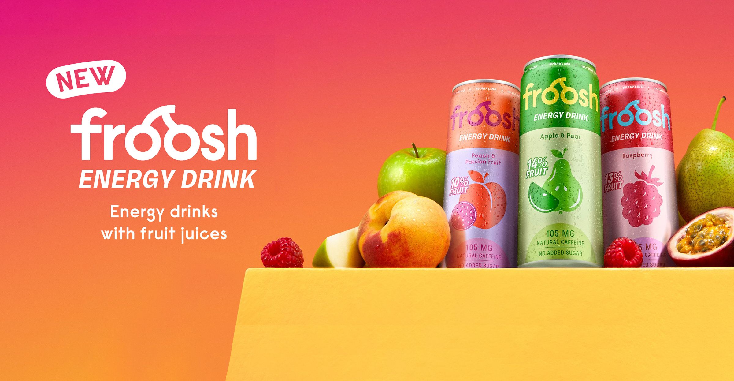 På bildet syns flere varer fra Froosh