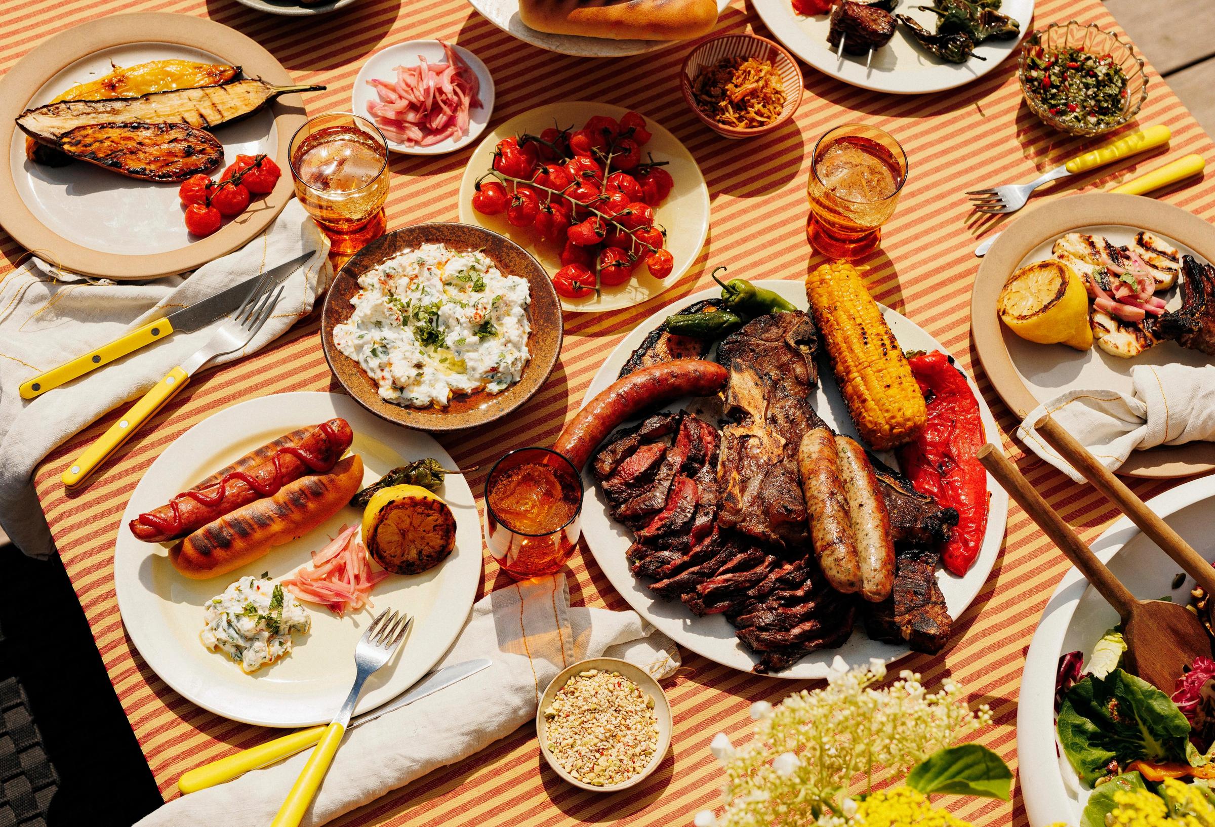 Entrecote med pampasaus