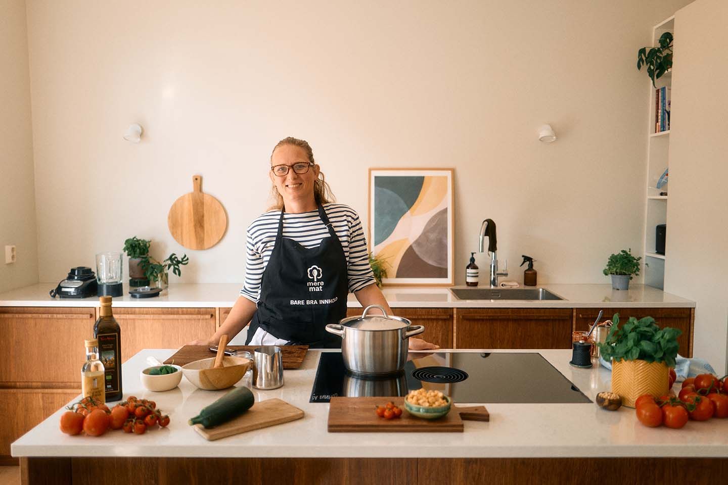 På bildet ser man Elisabeh, grundere til Mere mat
