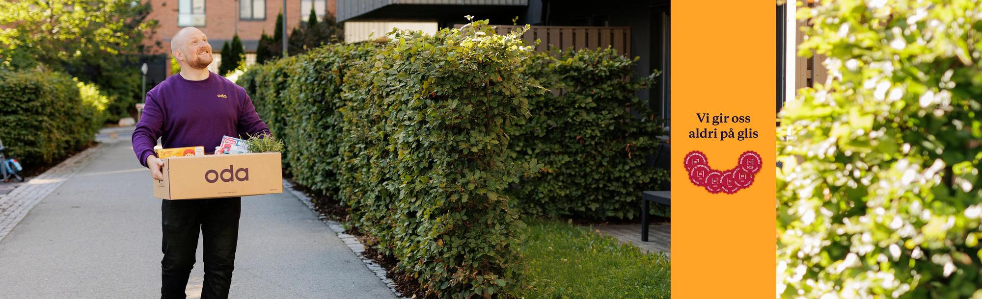 Lave priser, levert på døra. Slik løser du tidsklemma og hverdagen.