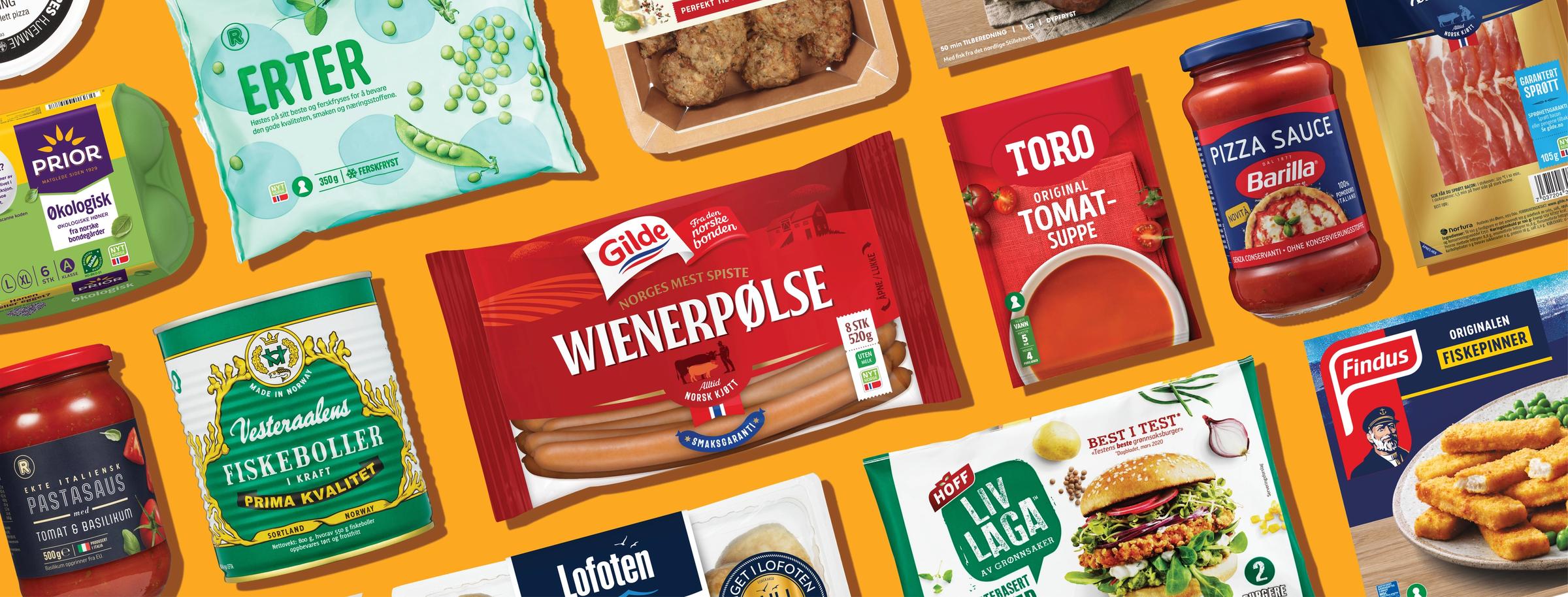 På bildet syns to barn leke med en Oda-eske