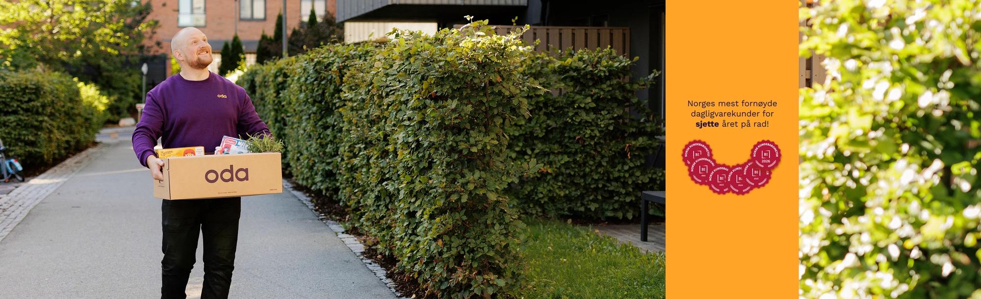 Lave priser, levert på døra. Slik løser du tidsklemma og hverdagen.