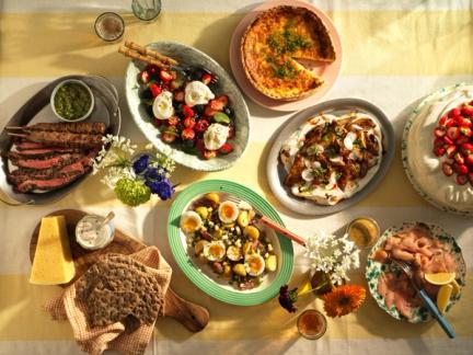 Mat till midsommar