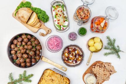 Veganskt julbord