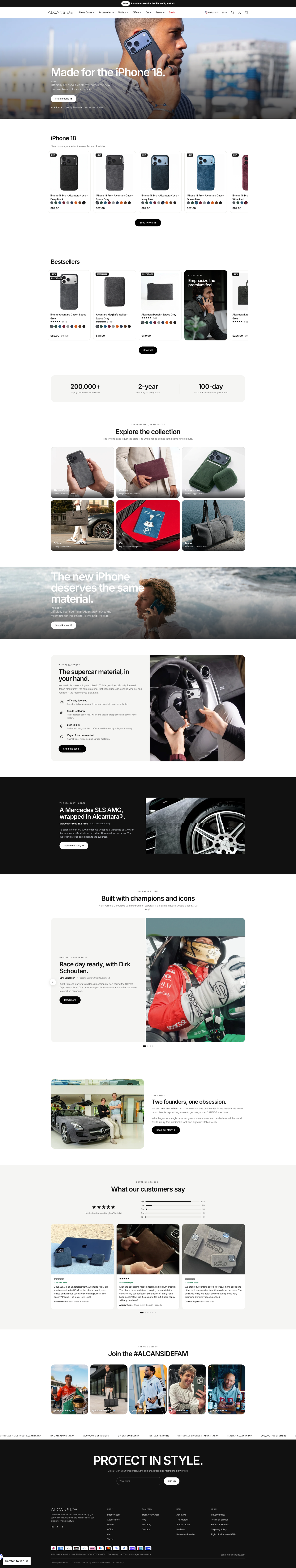 Italian Alcantara Meets Everyday Essentials — Electronics