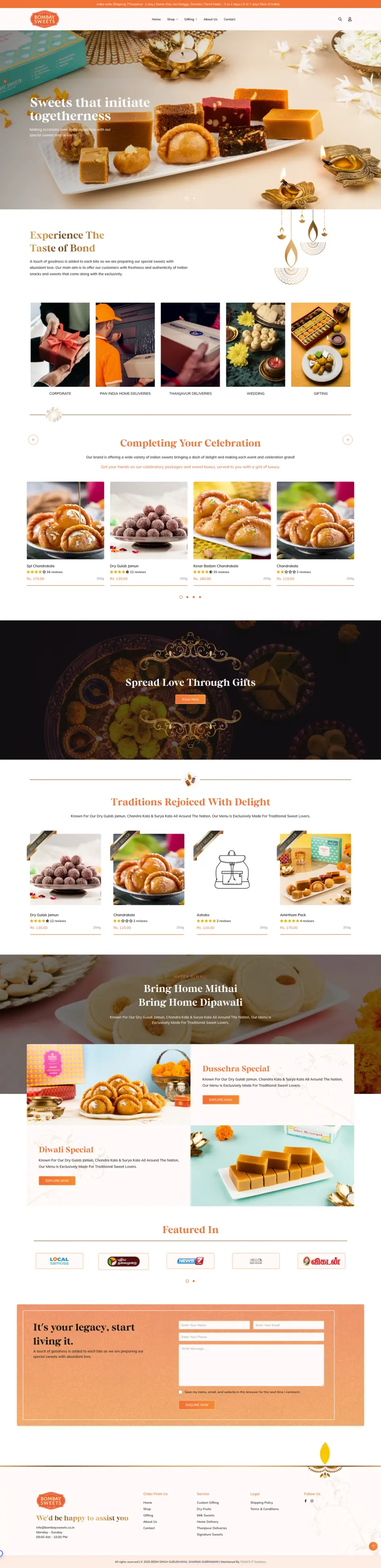 Tradition Served Sweet, One Bite at a Time — Food & Beverage