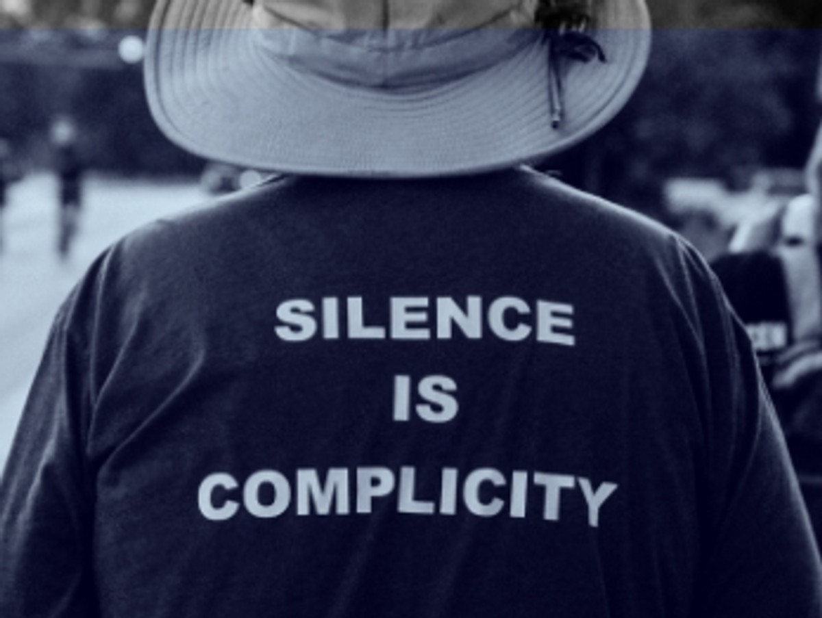 Silence is complicity