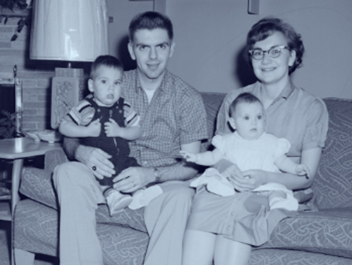 A family during the Baby Boom