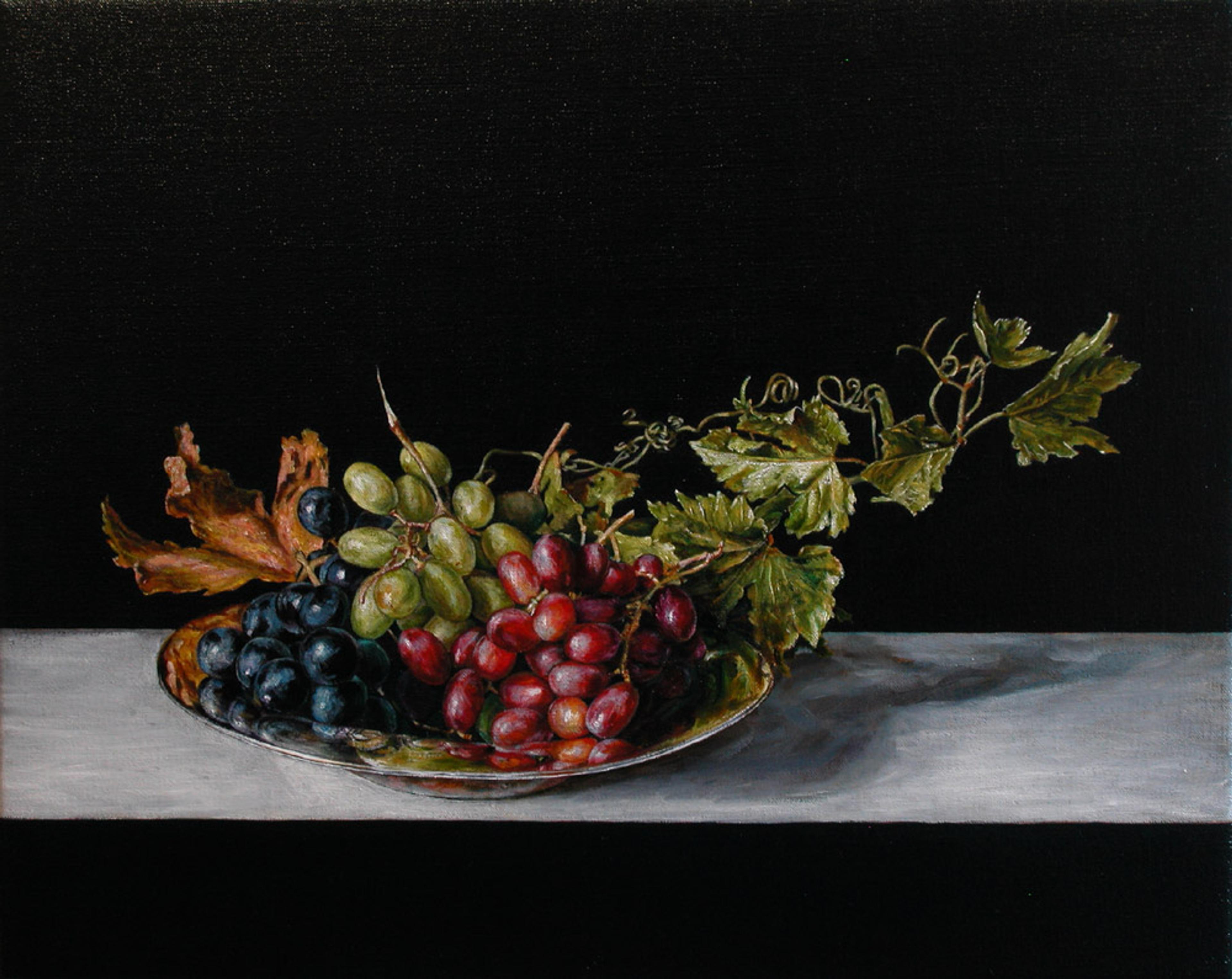Photo of Grapes in three colours