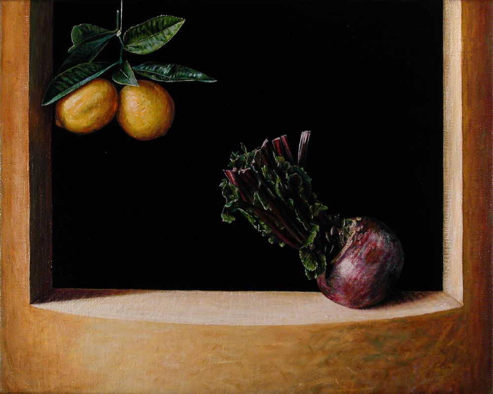 Still Life with Beetroot and Lemon