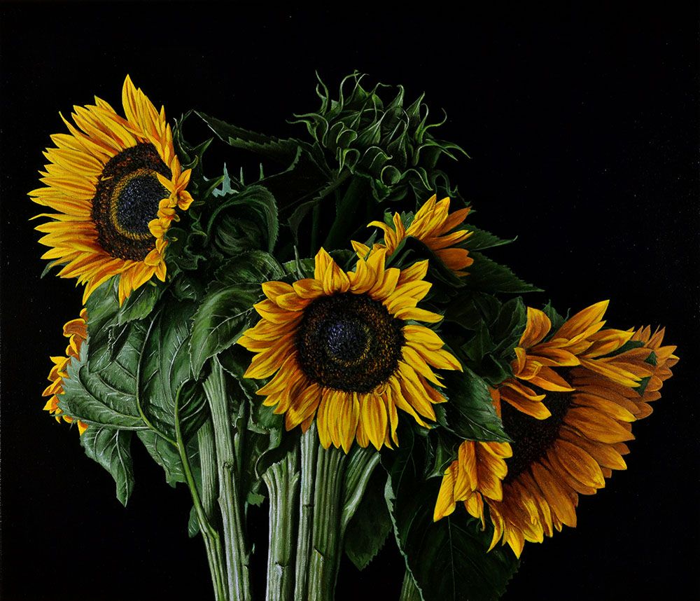 Still Life with Sunflowers