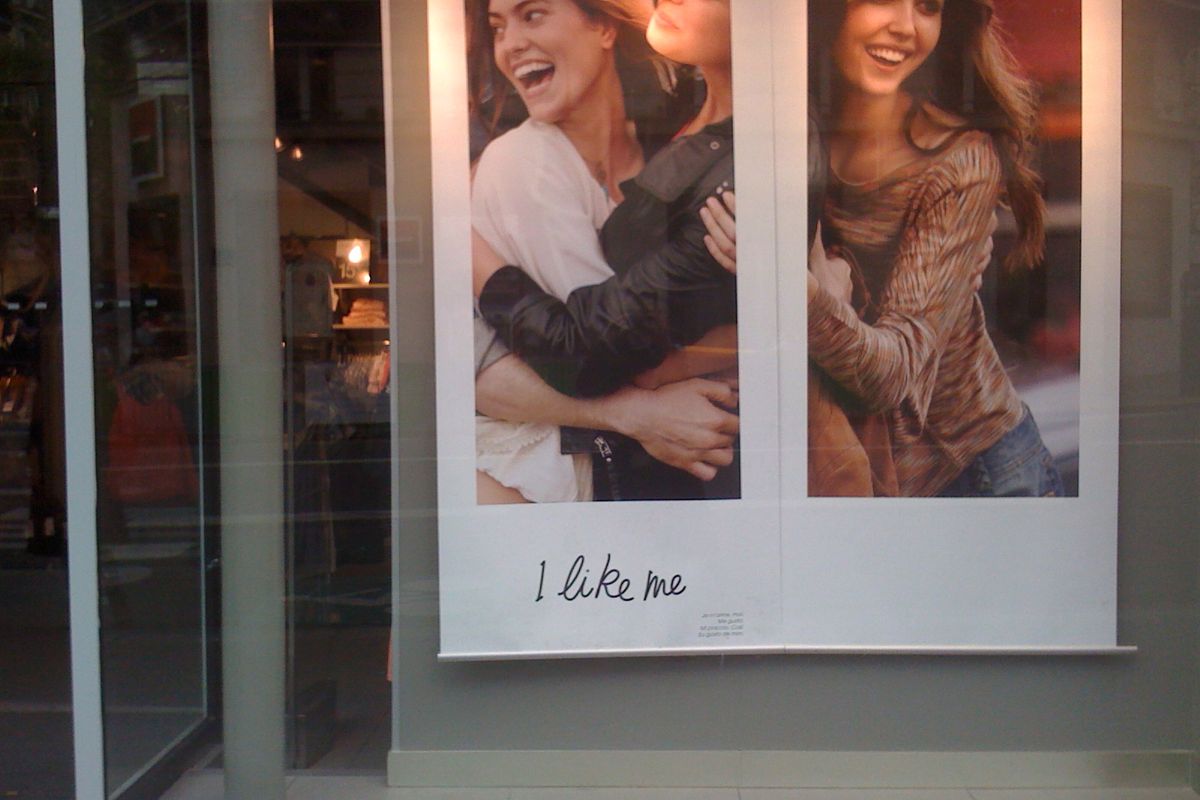 Hugging Friends And Louis Vuitton Hoarding