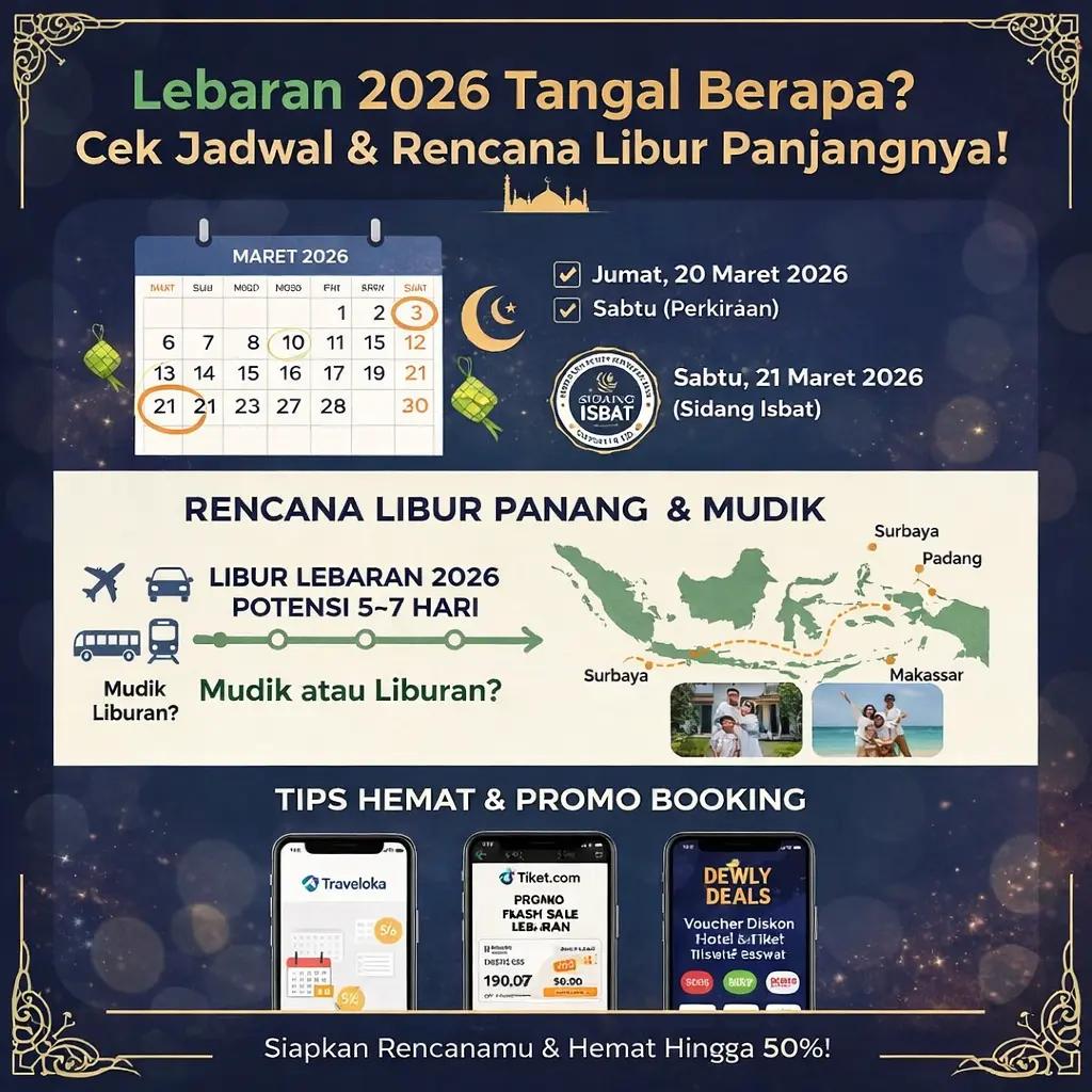 Lebaran 2026 tanggal berapa?