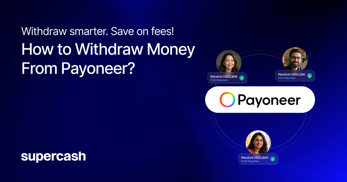 How to Withdraw Money from Payoneer to SuperCash