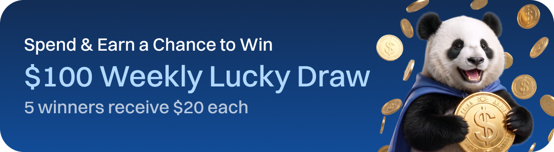 August Weekly Spender Lucky Draw