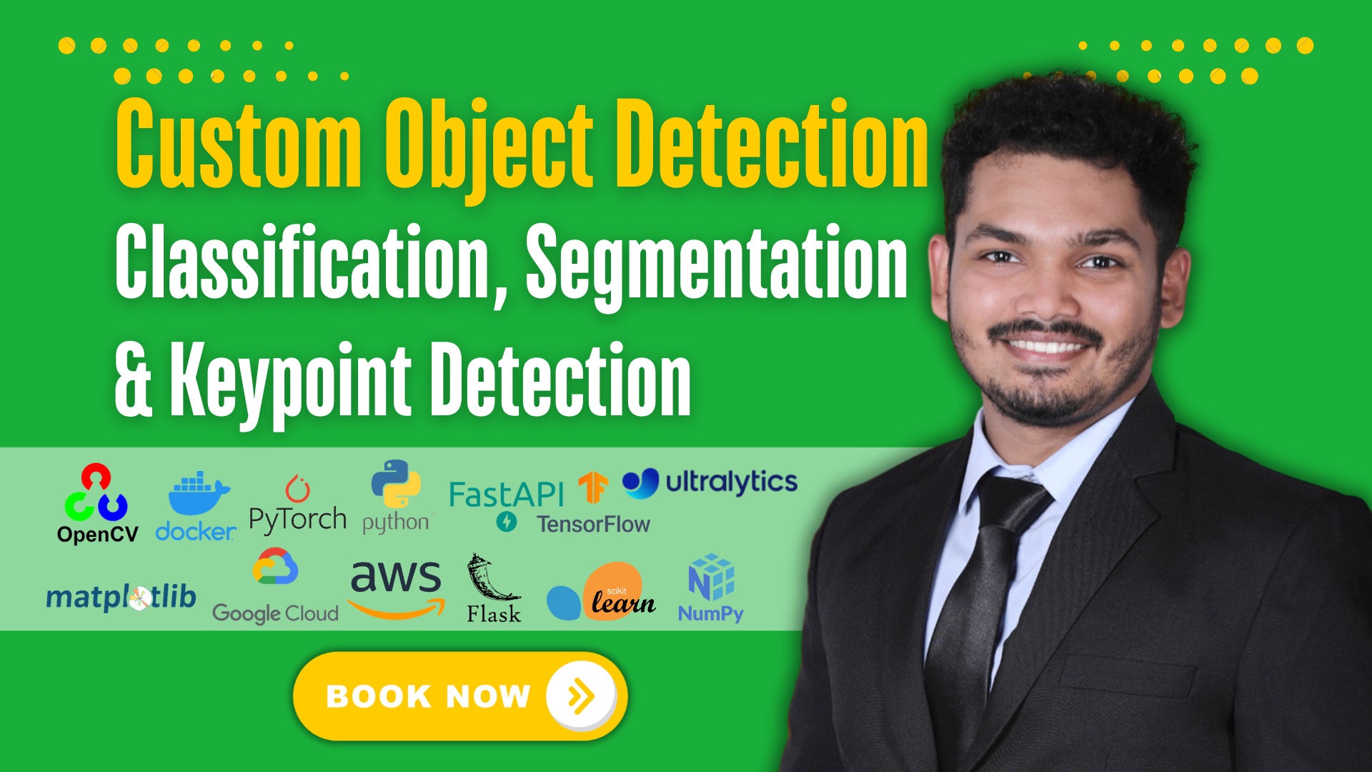 Custom Object Segmentation, Keypoint, Detection