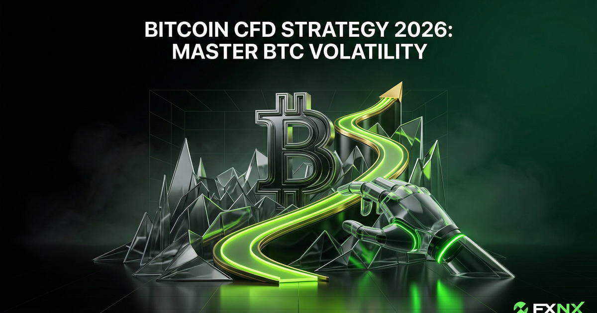 Bitcoin CFD Strategy 2026: Master BTC/USD Volatility | FXNX