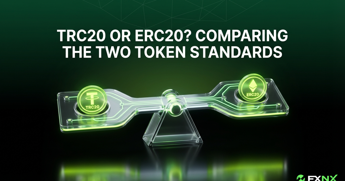 TRC20 vs ERC20: Fees, Speed & Best Use Cases | FXNX