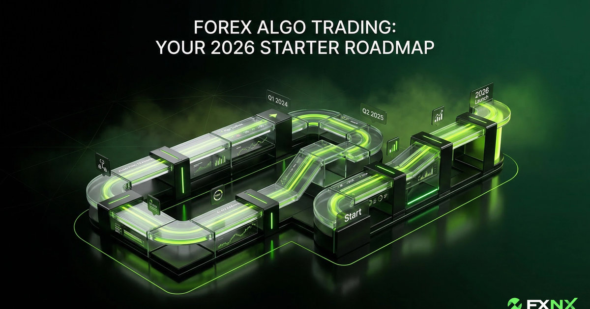 Hoja de Ruta de Trading Algorítmico en Forex (Guía 2026) | FXNX