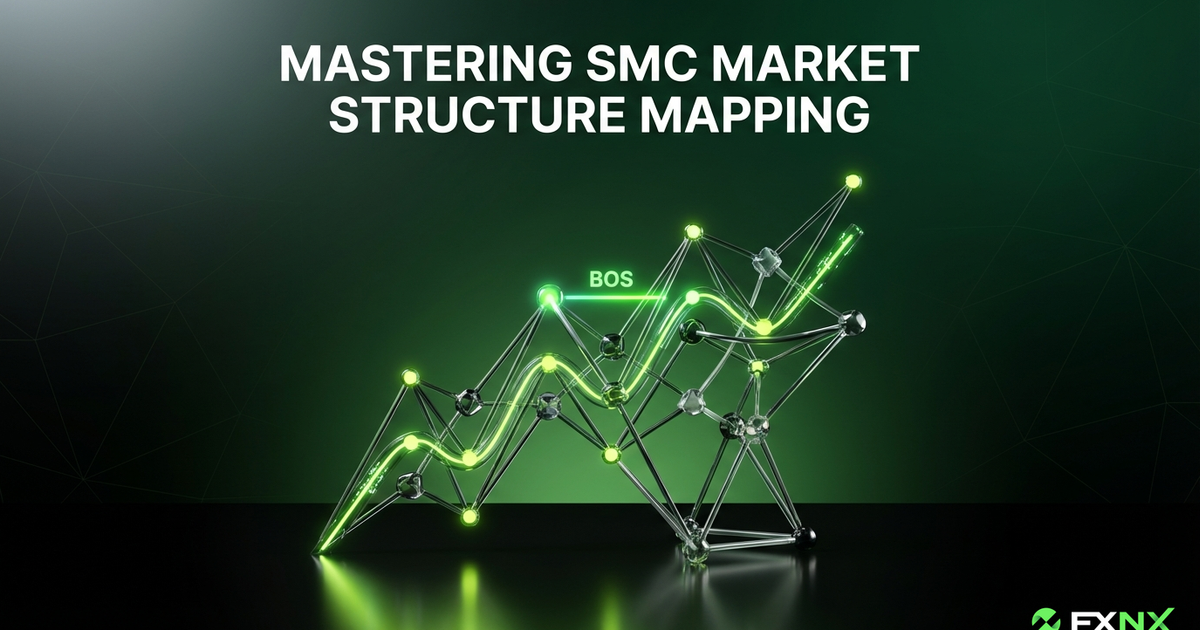 SMC Market Structure Mapping: Mastering BOS and CHoCH | FXNX