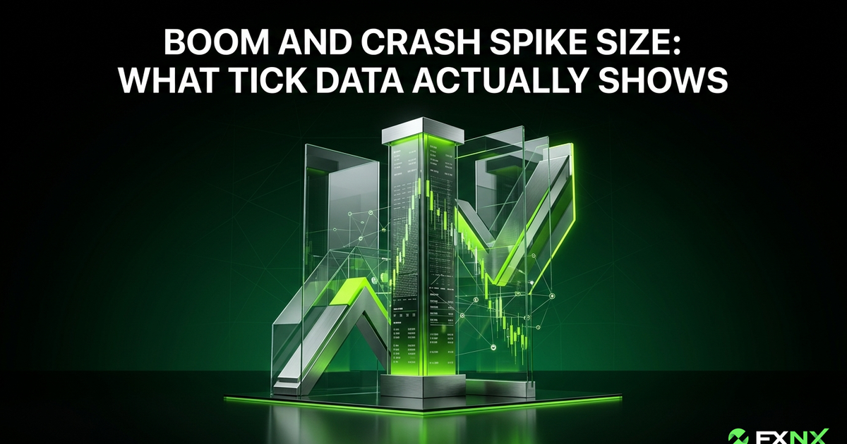 Boom and Crash Spike Size: Tick Data Analysis & Distribution | FXNX