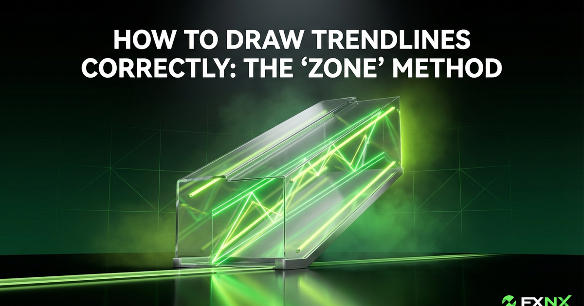 How to Draw Trendlines Correctly: The 'Zone' Method | FXNX