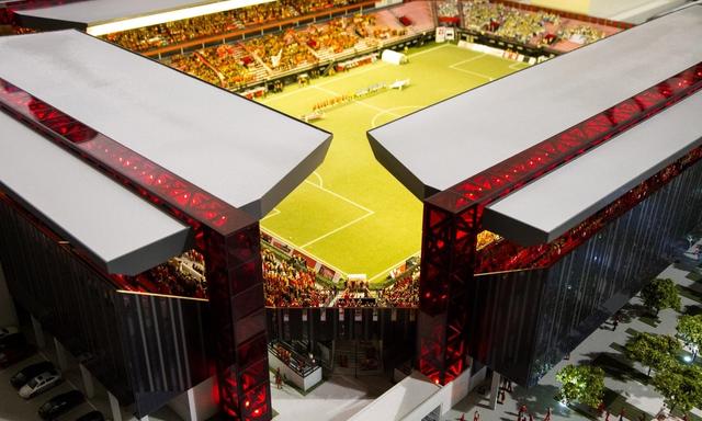 Estádio Bento Freitas Grêmio Esportivo Brasil 360° Arquitetura