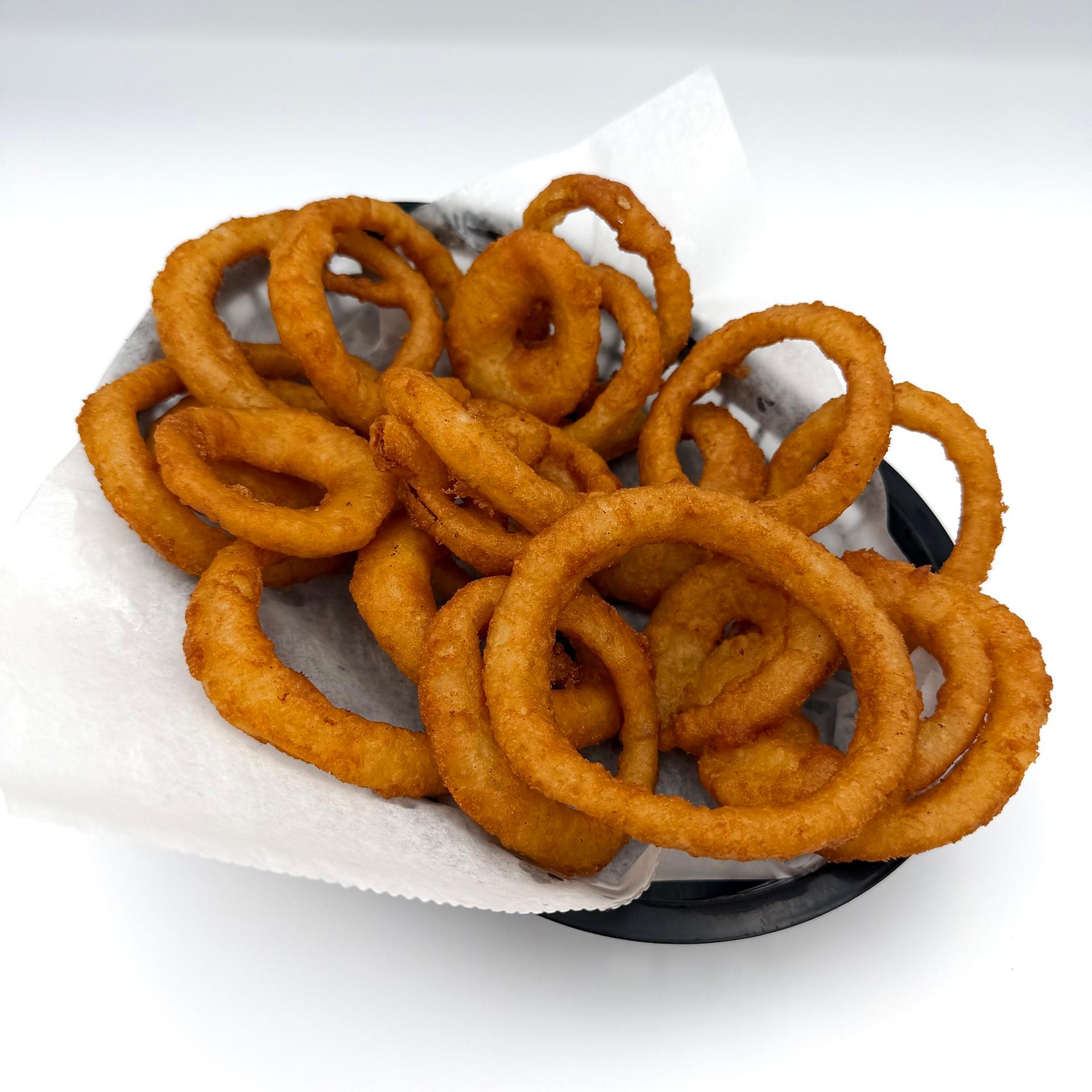 Onion Rings at Andy's Pub