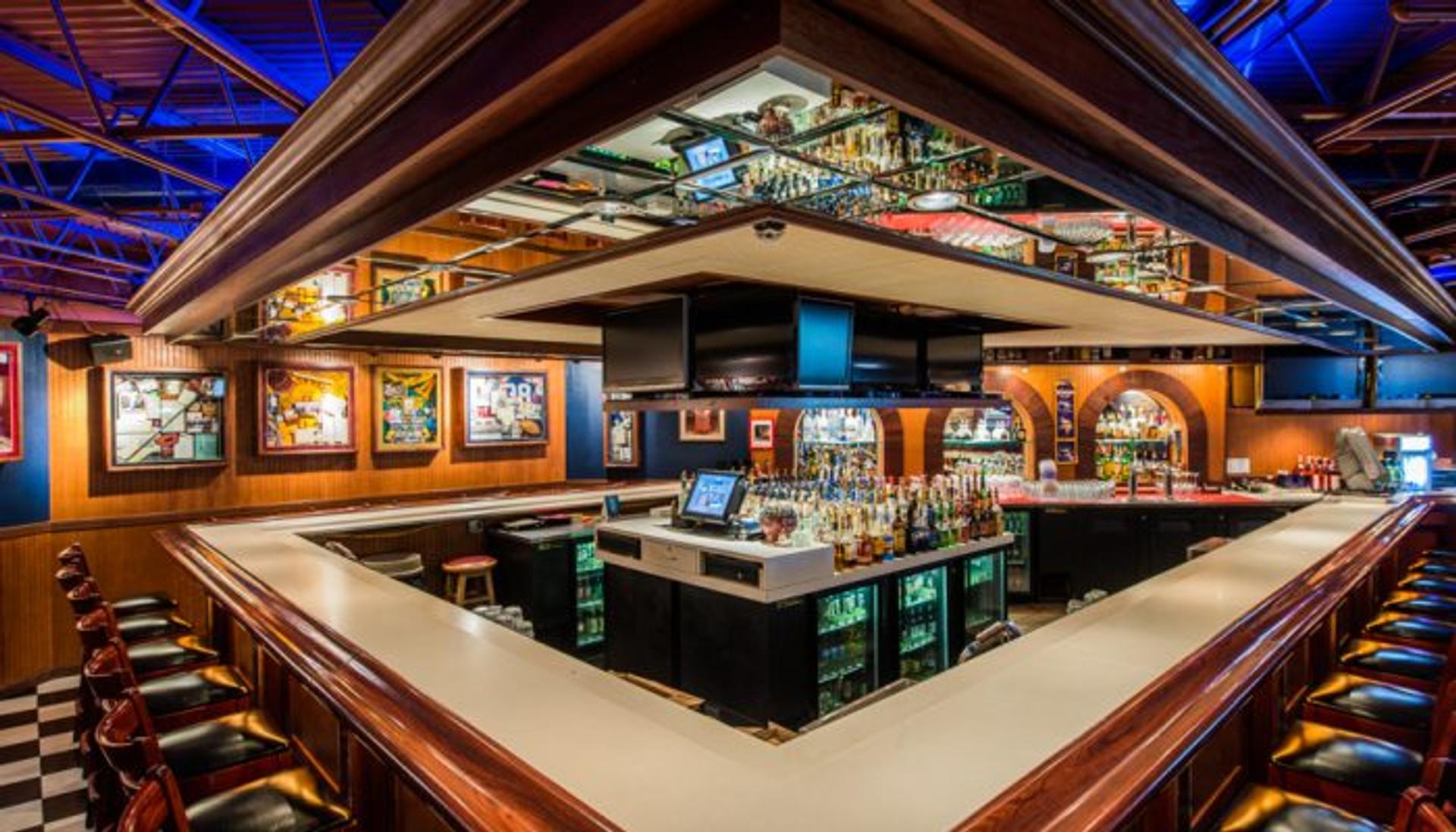 Inside Andy's Pub