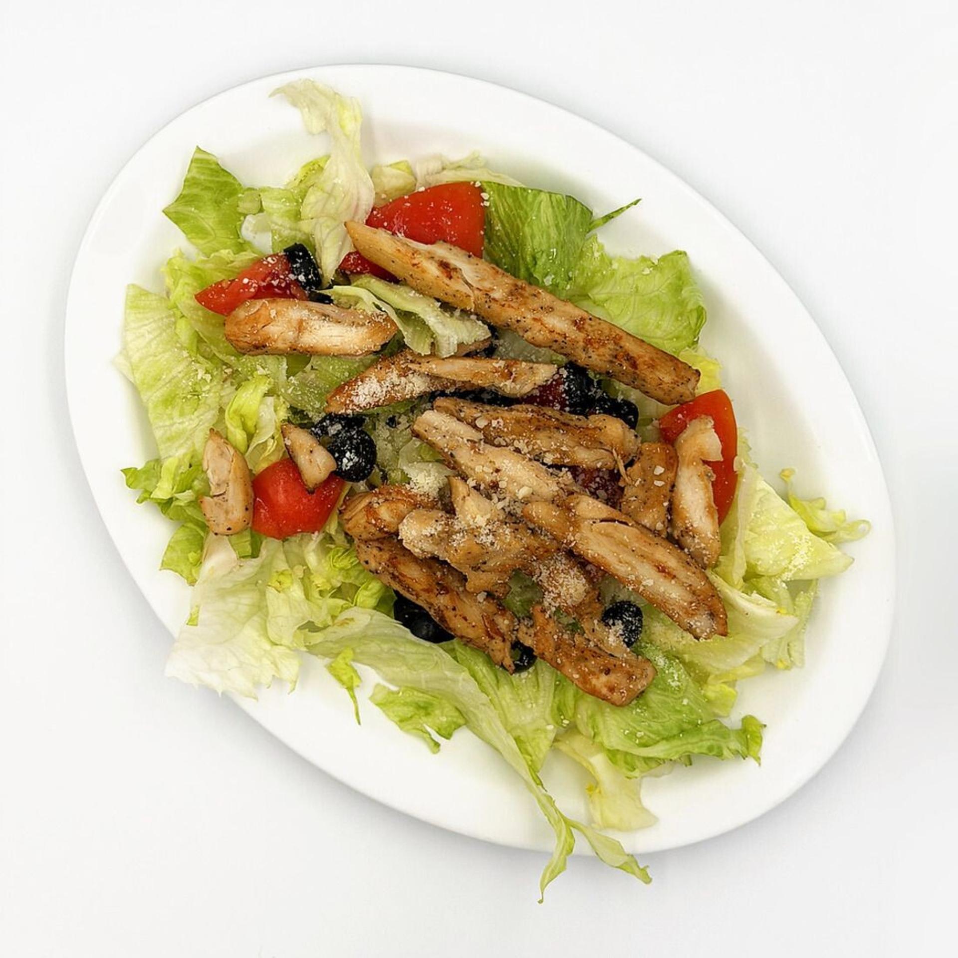 Charbroiled Chicken Salad at Andy's Pub