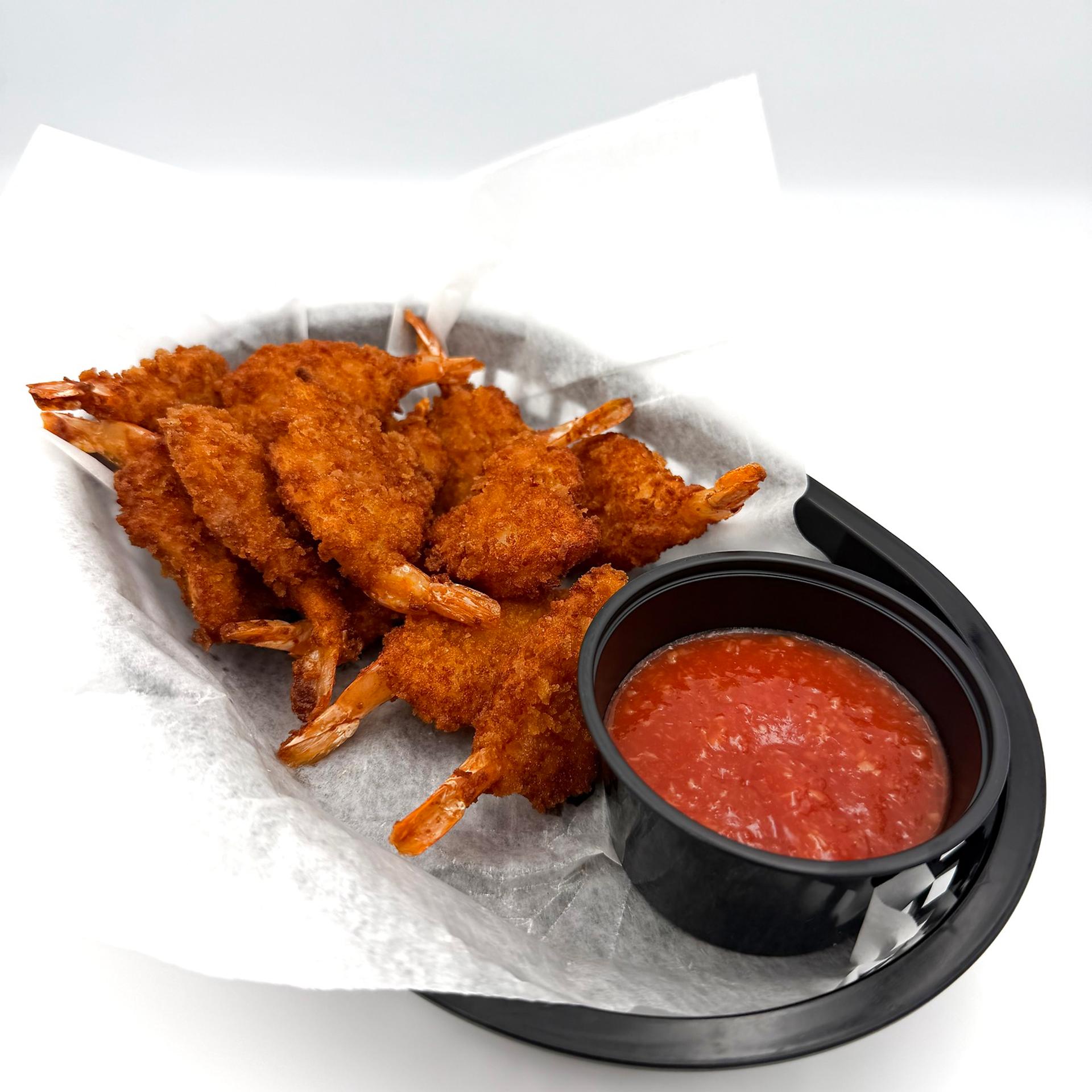 Breaded Fantail Shrimp at Andy's Pub
