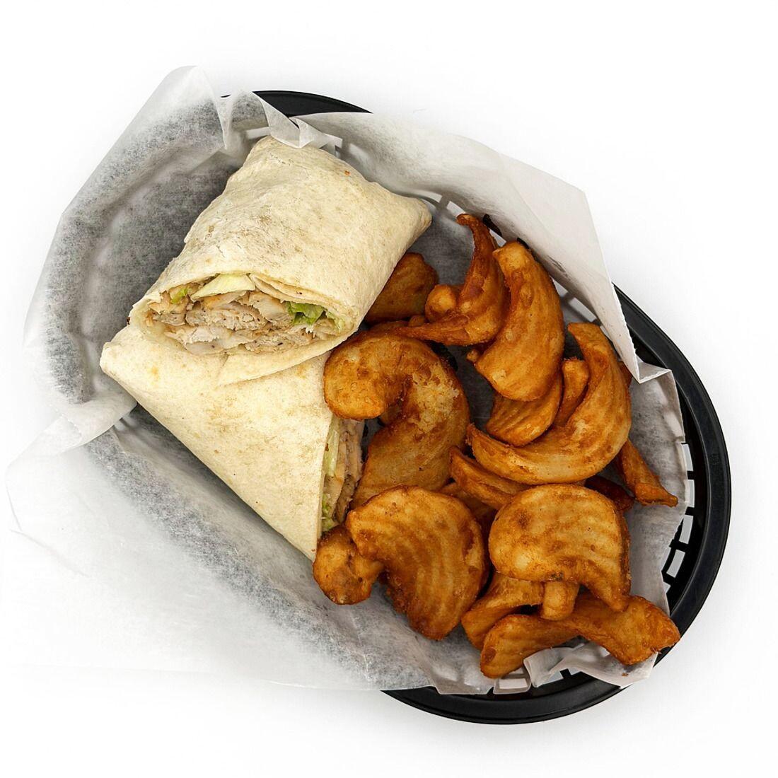 Chicken Caesar Wrap at Andy's Pub