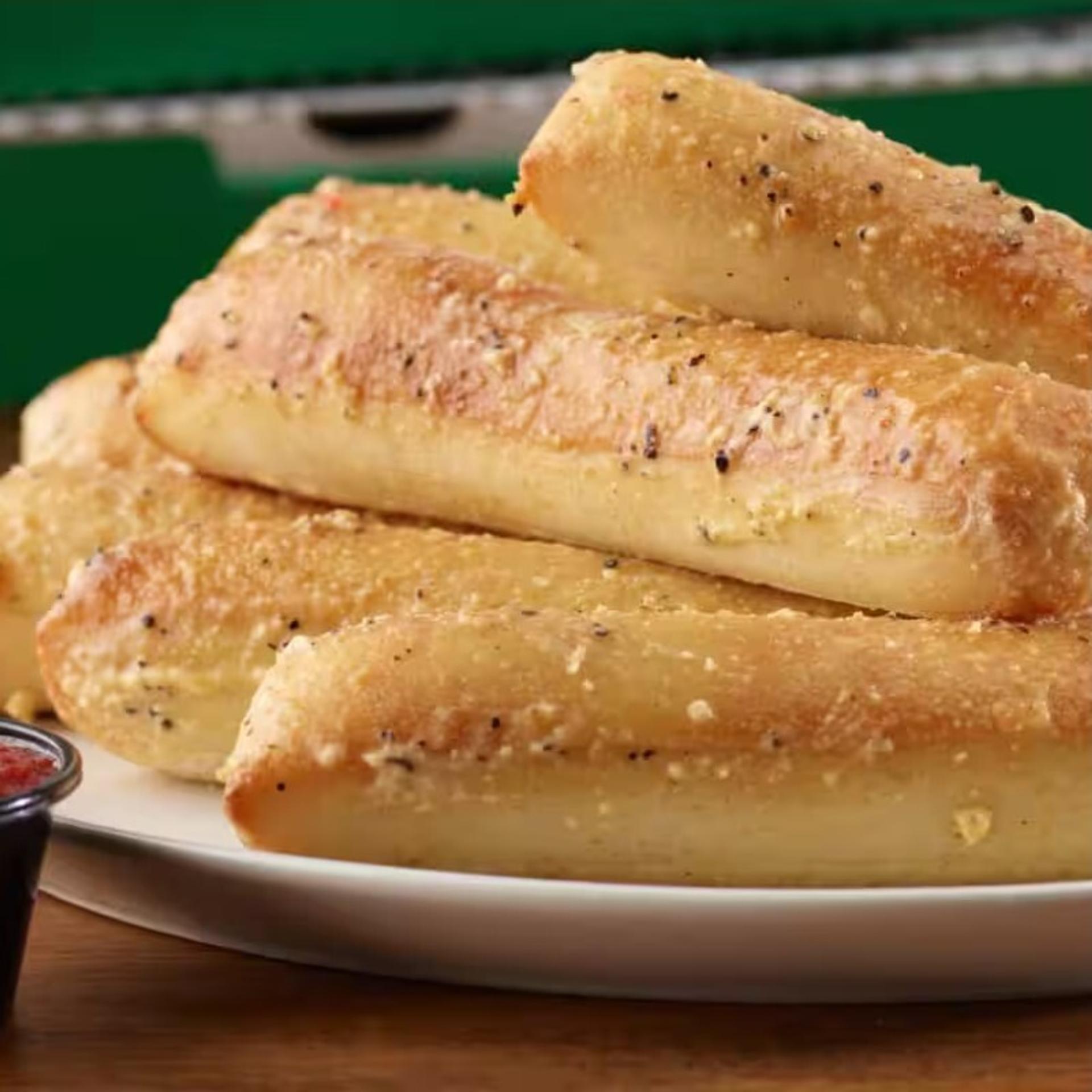 Garlic Parmesan Breadsticks at Andy's Pub