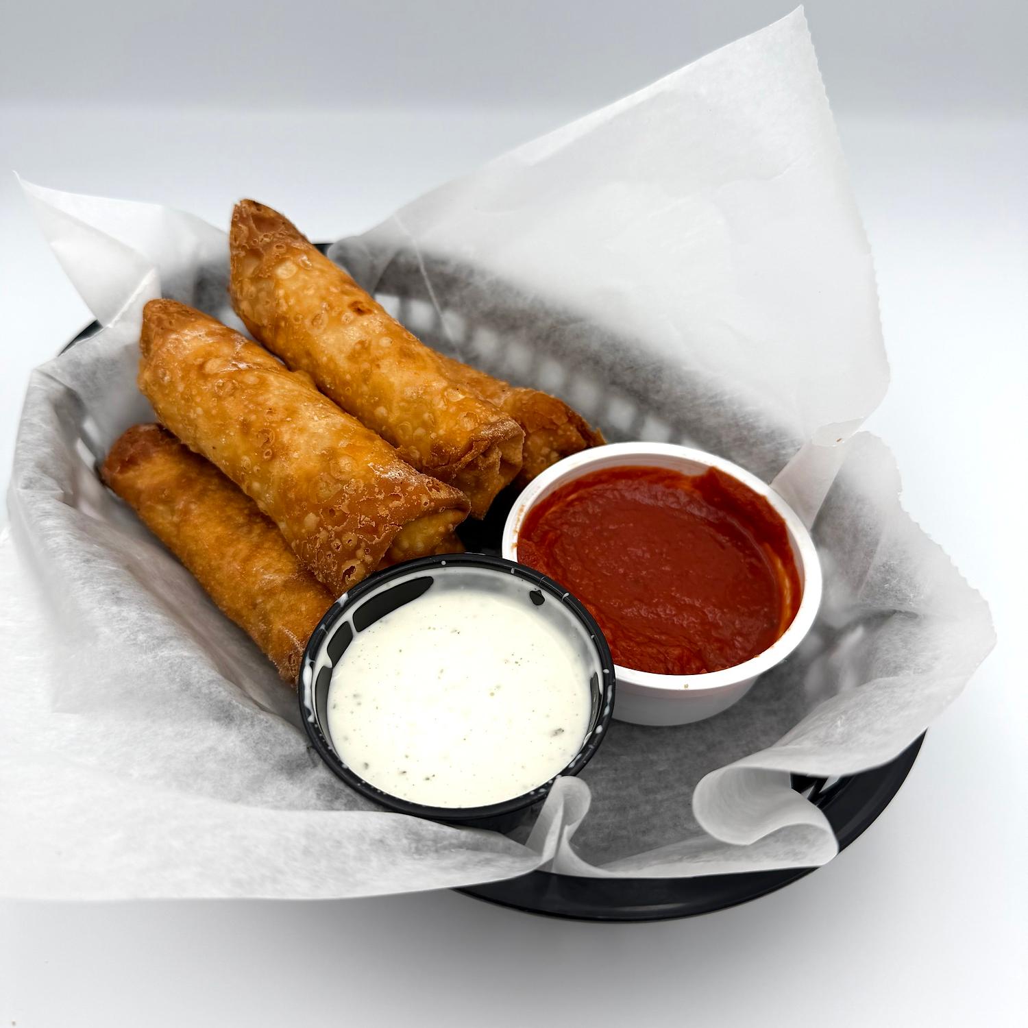 Pizza Logs at Andy's Pub