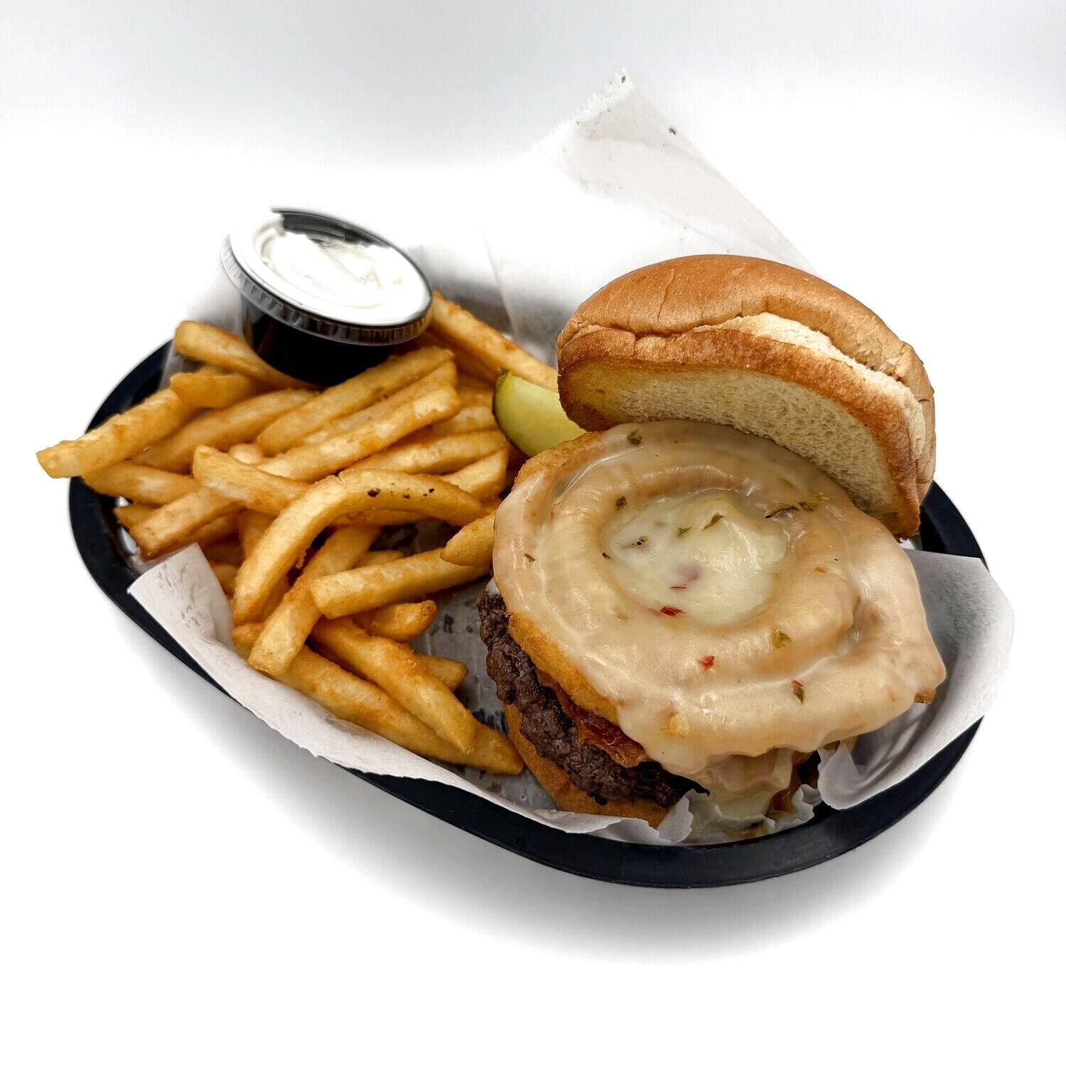 Pub Burger at Andy's Pub